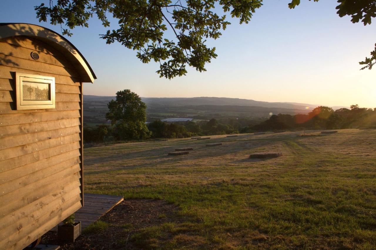 Tilbury Shepherd Huts With Hot Tubs Plus Holiday Cottages West Bagborough Exterior photo